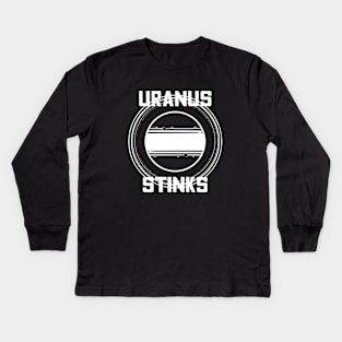 Uranus Stinks Kids Long Sleeve T-Shirt